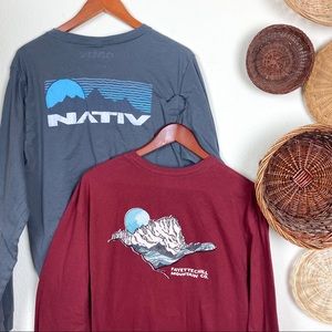 Nativ Fayettechill Longsleeve Men’s XL shirts ⛰